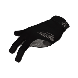 Billard Handschuh Predator Second Skin 3-Finger schwarz grau  S-M